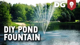 How To Turn a Sump Pump Into a Cheap DIY Pond Fountain