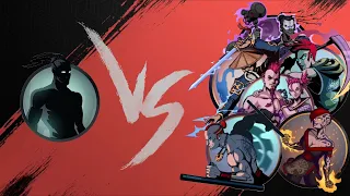 Shadow Fight Shades, Shadow Vs All Bosses Act 2