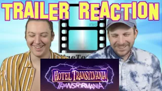 Hotel Transylvania: Transformania Official Trailer Reaction #HotelTransylvania #HotelTransylvania4