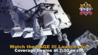 NASA EDGE: LIVE SAGE III Prelaunch Coverage