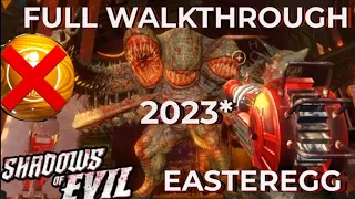*2023* NO PERKAHOLIC… Recompleting Every BO3 Easter Egg Ep.1 SHADOWS OF EVIL (FULL WALKTHROUGH)