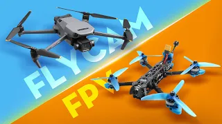 Flycam vs FPV Drone sử dụng cái nào?
