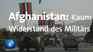 Afghanistan: Kaum Gegenwehr durch Armee gegen Taliban