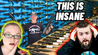 Irish Couple Reacts to "Most Armed Man in America"
