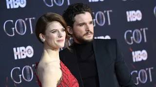 Kit Harington talking about his wife Rose Leslie for 16 minutes straight ❤️