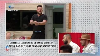 Contrele lui Ricardo cu Iancu si Philip s-au soldat cu o noua runda de amenintari!