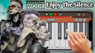 Depeche Mode - Enjoy The Silence on iPhone (GarageBand)