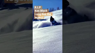 Famous rally driver Ken block dies on snowmobile accident ! Video ( graphic) video before accident