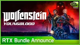 WOLFENSTEIN : Youngblood - Exclusive 4K GeForce RTX Bundle Announce Trailer (2019) HD