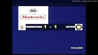 1997-98 (20^ - 11-02-1998) Fiorentina-INTER 1-1 [Ronaldo,Batistuta] Servizio 90°Minuto Rai1