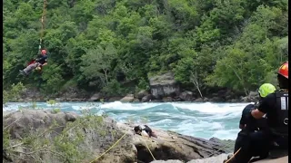 Woman dies, man still missing after attempting to swim in Niagara River