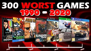 300 Worst Games Of The Year 1990 - 2020