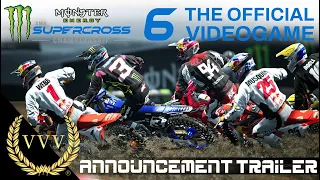 Monster Energy Supercross - The Official Videogame 6 - Announcement Trailer