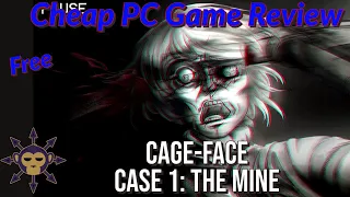 Cheap PC Game Review - Cage-Face Case 1: The Mine - Full Playthrough