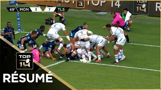 TOP 14 - Résumé Montpellier Hérault Rugby-Stade Toulousain: 15-17 - J03 - Saison 2021/2022