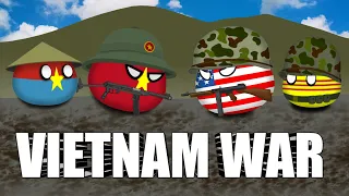 Vietnam War Countryballs