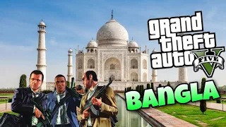 Visiting India Taj Mahal in Gta5 Bangla Dubbing