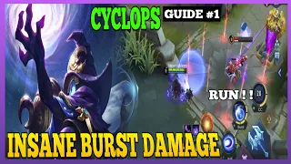 Cyclops Guide 1 | How to deal more Damage with Cyclops | Master the Basics | Cyclops Gameplay | MLBB