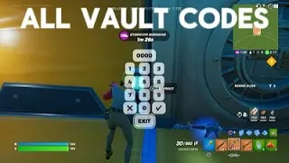 ALL CODES FOR VAULT IN GO GOATED - FORTNITE