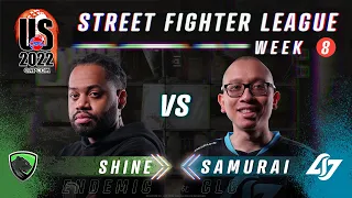 Shine (Cody) vs. Samurai (Luke) - FT2 - Street Fighter League Pro-US 2022 Week 8