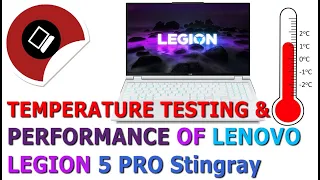 Review of Temperature Management | MSI Afterburner | LENOVO GAMING LEGION 5 PRO