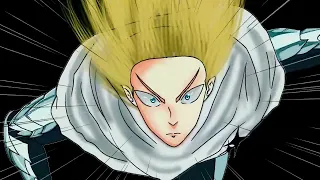 Garou vs Platinum S vs Flashy Flash Fan animation