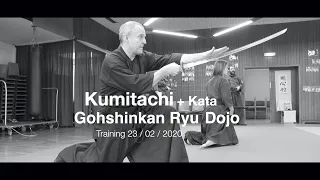 Gohshinkan Ryu Kumitachi + Kata Sunday Morning Training