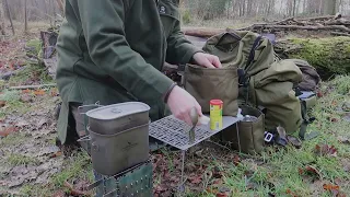 Boundless Voyage Titanium Canteen Cup Mess - New Meths Stove - Cooking  - Titanium Table Grill