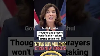 Gov. Kathy Hochul just signed 10 gun control measures into #newyork  state law. #shorts #democrats