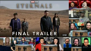 ETERNALS Final Trailer Reactions Mashup