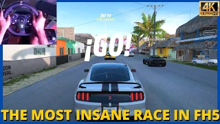 The Goliath | THE BEST RACE IS FH5 HISTORY!  1300hp GT350 | Forza Horizon 5 | Logitech g920 Wheel