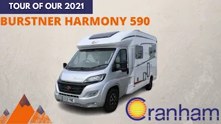 Sub 6m Luxury Motorhome | 2021 Burstner Lyseo Harmony 590 | Cranham Leisuresales Ltd