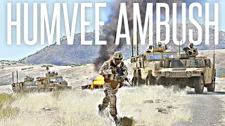 HUMVEE AMBUSH - ArmA 3 Milsim Operation