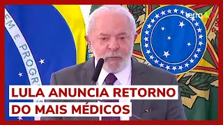 Mais Médicos: "O que importa é a nacionalidade do paciente", diz Lula ao relançar programa