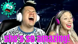 EPIC! #reaction to "Mylène Farmer - Paradis inanimé  (France Live)" THE WOLF HUNTERZ Jon and Dolly