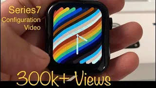 Series7 watch7 smartwatch configuration, how to use?, phone call, face download, fitpro app