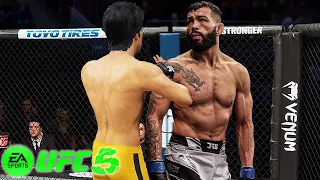 🐲 UFC5 Bruce Lee vs. Dan Ige UFC 5 - Super Fight 🐲