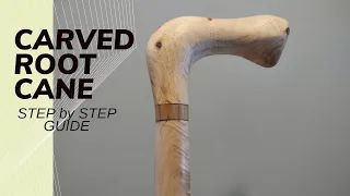 CARVED ROOT CANE