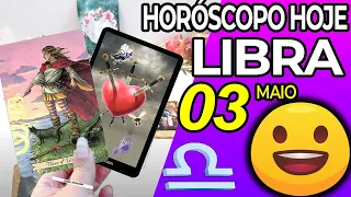 PREPARE-SE❗UMA GRANDE SURPRESA PARA VOCÊ😃 Libra ♎ 3 Maio 2024 Horoscopo do dia de hoje ♎ Tarot Libra