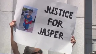 Protesters demand justice for Jasper Wu; worry D.A. will drop charging enhancements against alleged