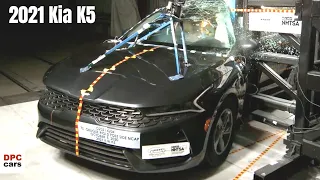 2021 Kia K5 Crash Test and Safety Rating