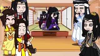 Mdzs Sect leaders + Madam Jin react to Wei Ying doing a hairstyle for Jiang Fengmian!REPOST!