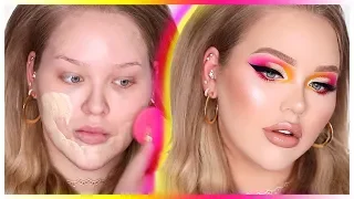 POPPING SUMMER MAKEUP TRANSFORMATION!