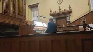 James Welch plays "The Holy City" by Stevens Adams in the St. George, Utah LDS Tabernacle