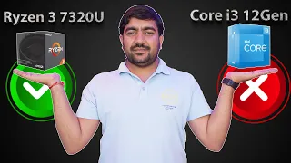 AMD Ryzen 3 7320U VS Intel i3 12th Gen Processor | Which One is GREATEST of All TIME ! [Hindi]