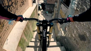 Steep Urban Mountain Biking Down a Rio Favela | Filip Polc's POV