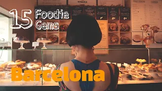 Alternative Barcelona Food Tour 🥘 - 15 hidden food gems, creative tapas, gluten free travel