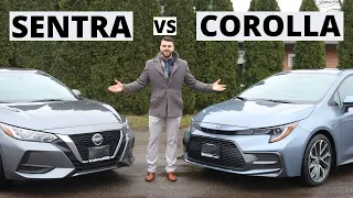 2021 Nissan Sentra vs 2021 Toyota Corolla Which one should you buy?