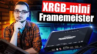 Обзор лучшего апскейлера для старых консолей  XRGB-mini Framemeister