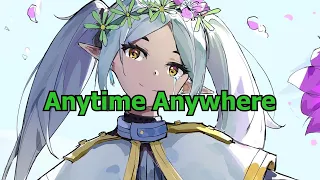 Anytime Anywhere || Sousou no Frieren Ending Song Full Lyrics English + Romaji + Kanji